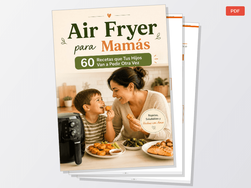 Air Fryer para Mamás: 60 Recetas que Tus Hijos Van a Pedir Otra Vez - imagen 1