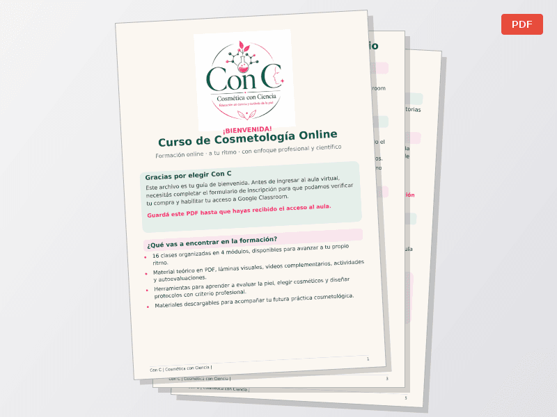 Curso de Cosmetologia Online — Documentos