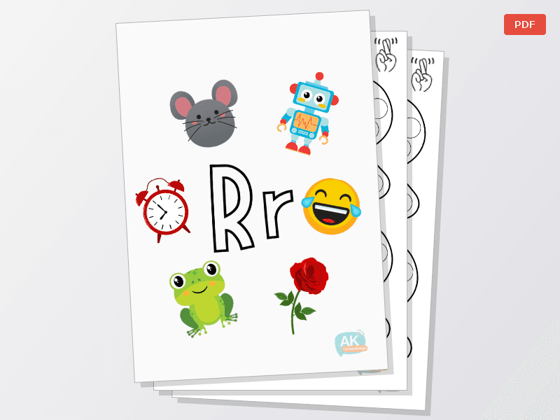 Plantilla de práctica- Fonema R- rótica vibrante — Documentos