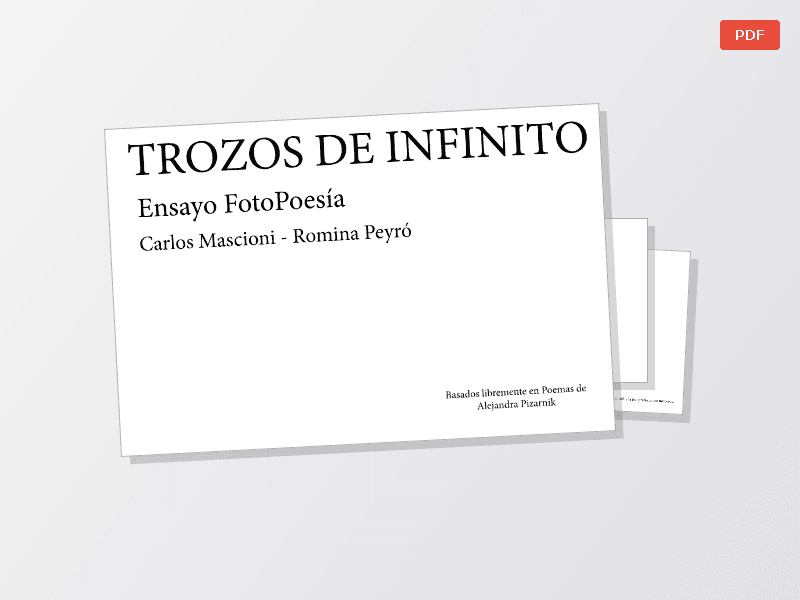 Trozos de Infinito — Documentos