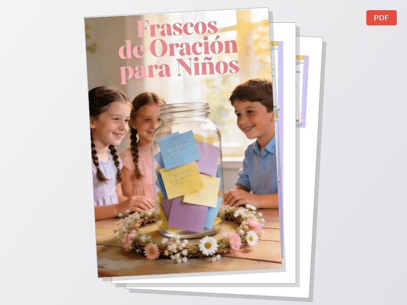 Frasco De Oración ! Para Niños! — Documentos