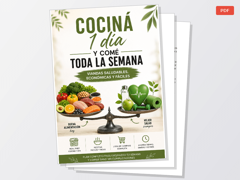 Guia para organizar la alimentación de tu semana de forma facil y rapida - imagen 1