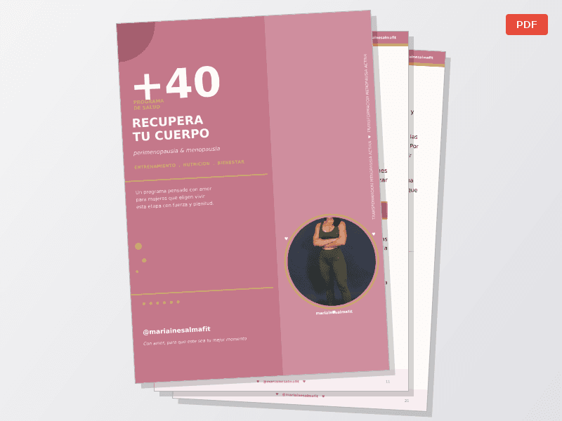 Recupera tu cuerpo a los 40 / Guía de nutrición y ejercicio — Documentos