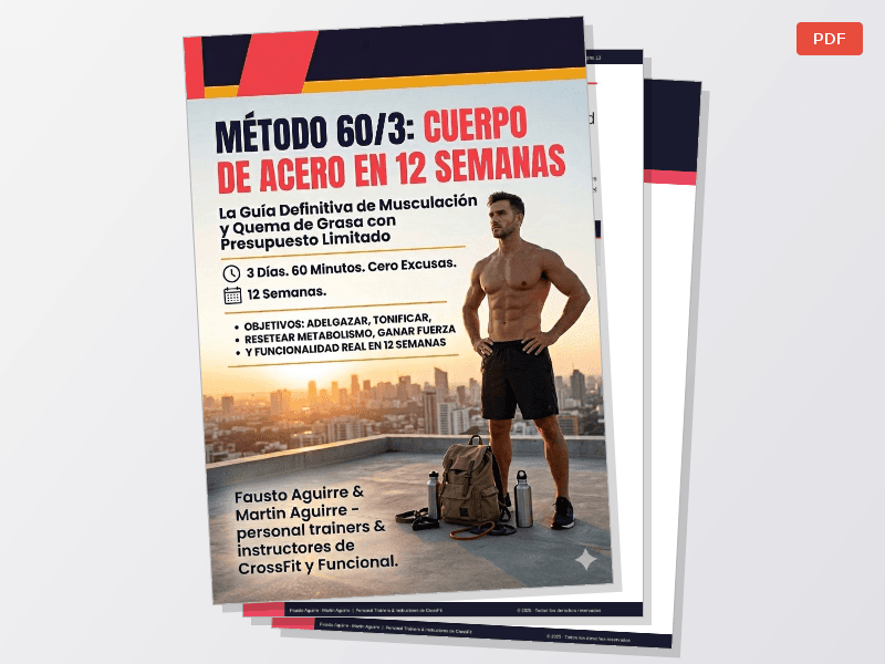 Plan de entrenamiento/ nutrición de 12 semanas sin presupuesto  - imagen 1