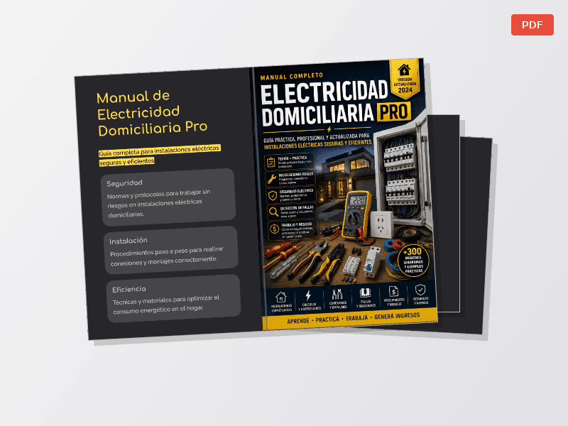Manual de Electricidad Domiciliaria PRO - imagen 1