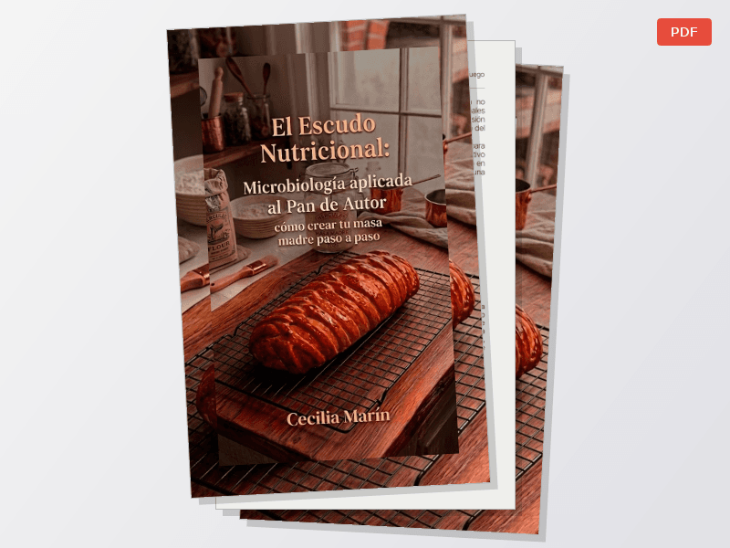 EL ESCUDO NUTRICIONAL. CREA TU MASA MADRE PASO A PASO