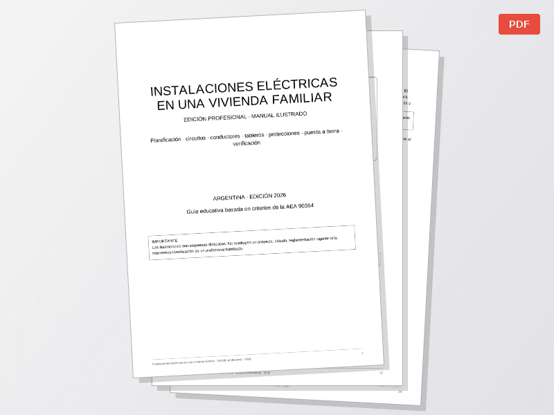 INSTALACION ELECTRICA DE HOGAR FAMILIAR