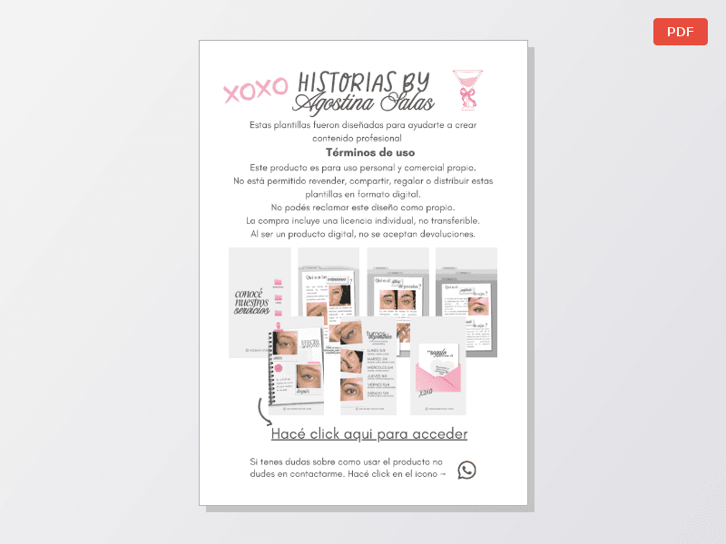 Plantilla Basic Girly — Documentos