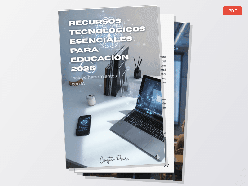 Recursos tecnológicos esenciales para educación 2026 — Documentos