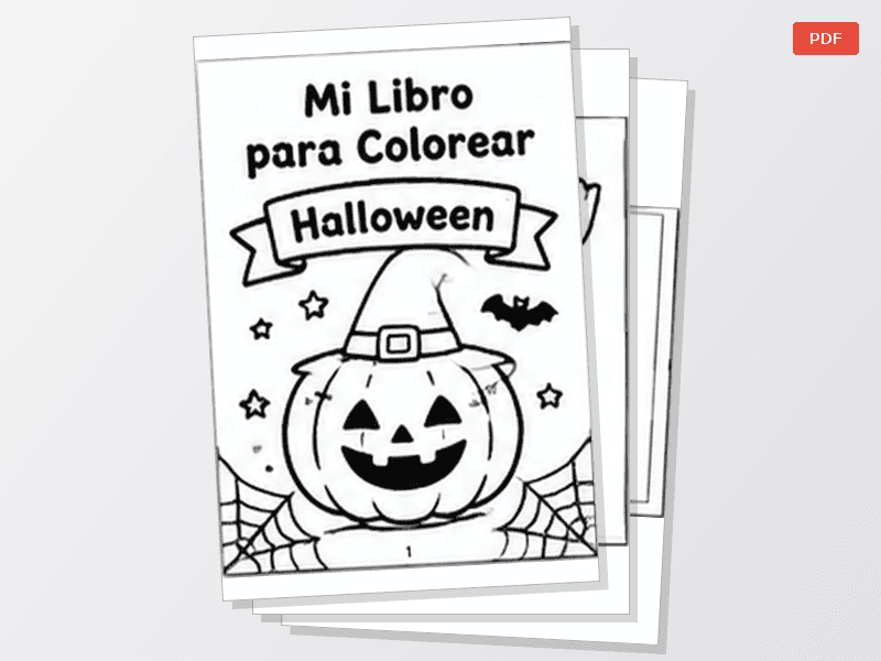 Libro para colorear infantil