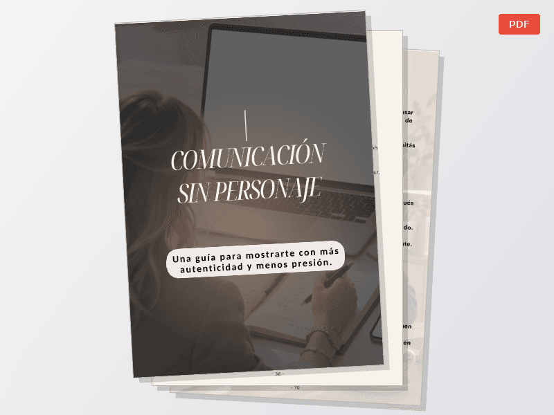 Comunicación sin personaje