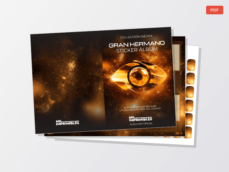 ÁLBUM EMPRENDEDORAS - GRAN HERMANO ARGENTINA - imagen 1