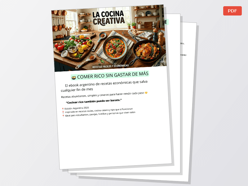 Comer rico sin gastar de más — Documentos