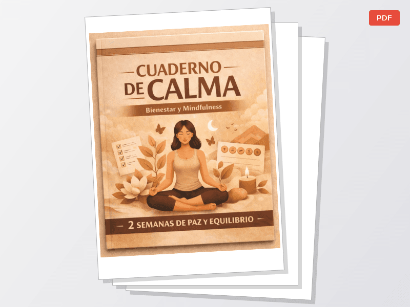 Cuaderno de calma Bienestar y Mindfulness — Documentos