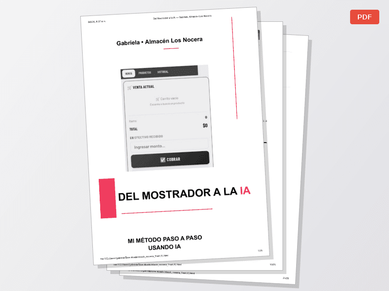DEL MOSTRADOR A LA IA  — Documentos