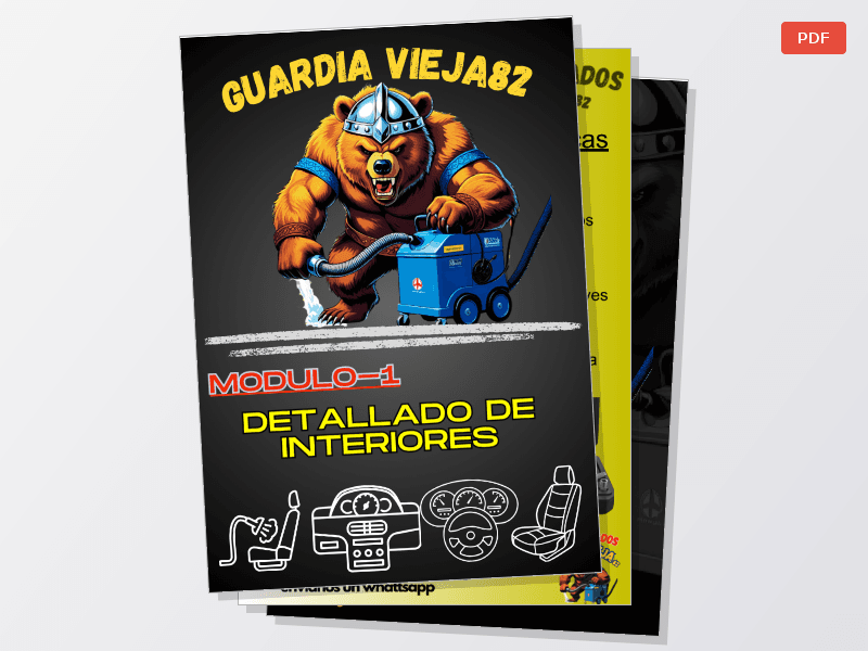 Curso Detailling Modulo1 Limpieza Pro Full Interior Vehiculos — Documentos