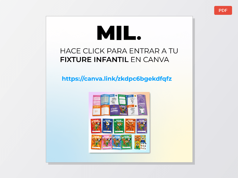 Fixture Mundial 2026 para Niños 🏆 — Desplegable Imprimible A4 - imagen 1