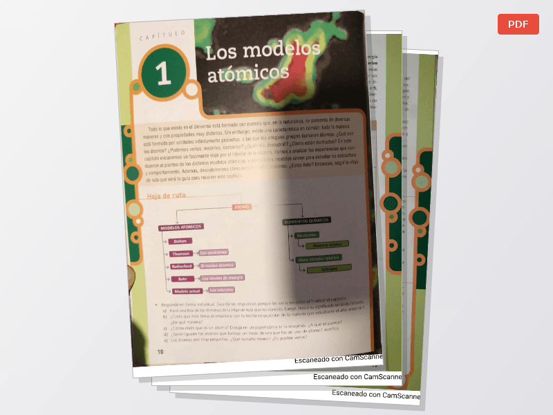 Química 3er año "El modelo atómico mecánico cuántico" - imagen 1