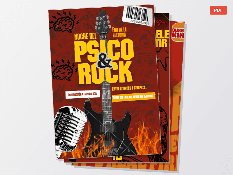 Psicología explicada con rock_ 32 paginas