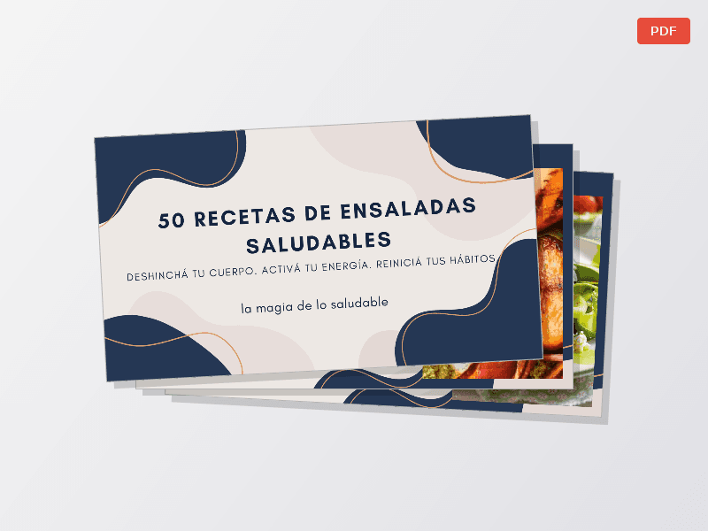50 Recetas De Ensaladas Saludables  — Documentos