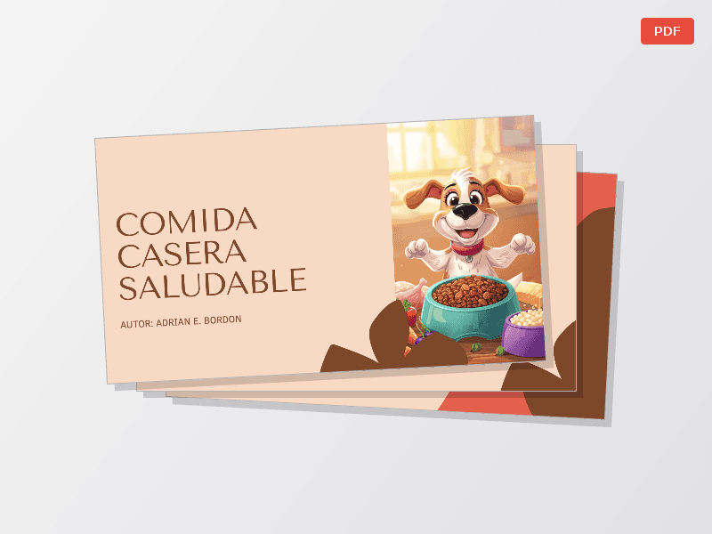 Ebook Comida Casera Saludable para perros — Documentos