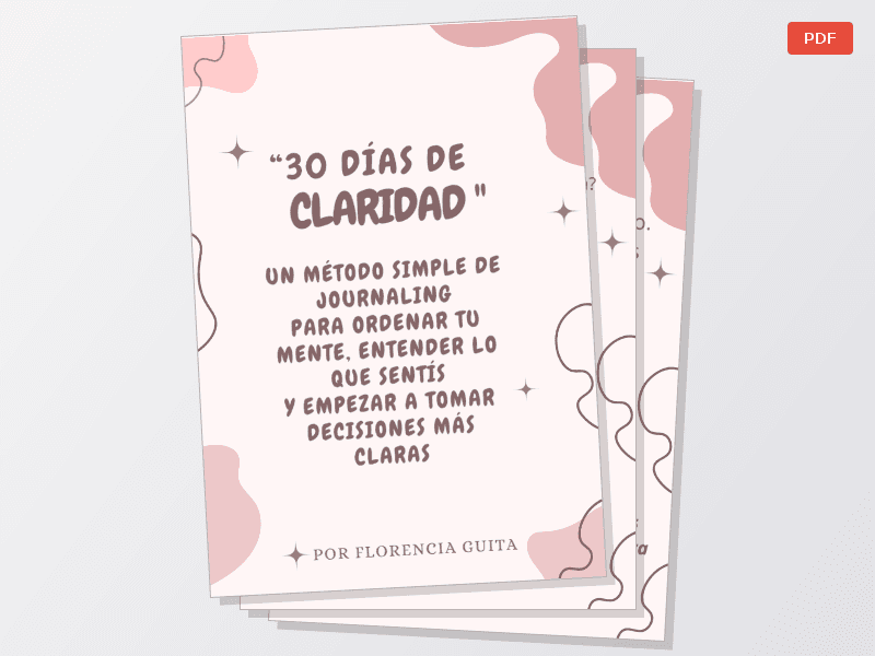 "30 días de claridad" Guía para iniciarse en el journaling  — Documentos