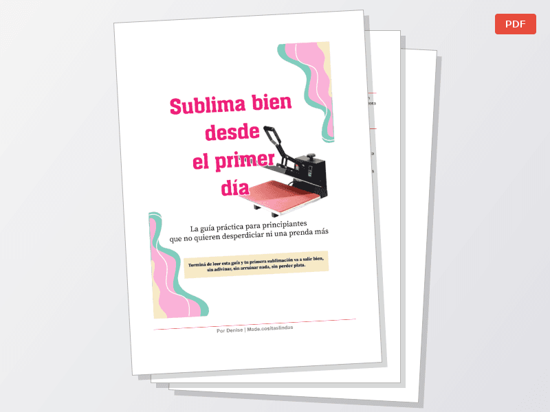 Sublima bien desde el primer día - Ebook +  Bonus — Documentos