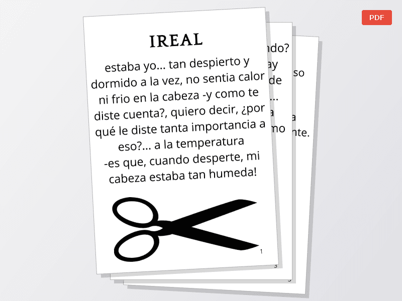 Ireal: Pequeño texto de Sueños — Documentos