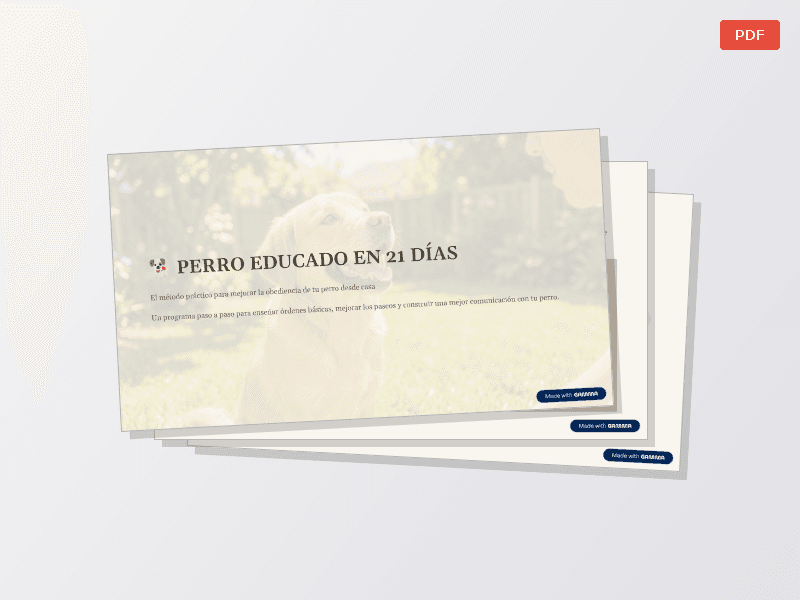 EDUCA A TU PERRO EN 21 DIAS. — Documentos