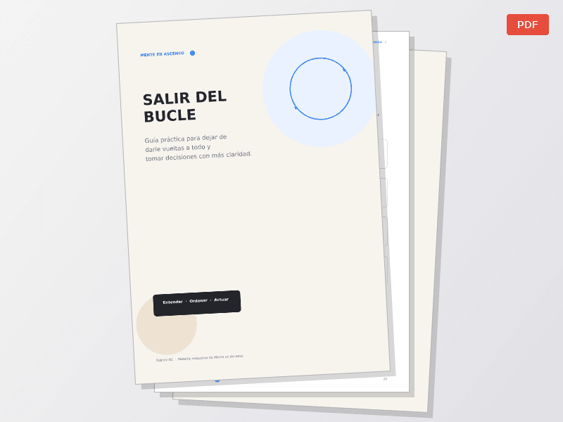 Guía práctica para dejar de darle vueltas a todo y tomar decisiones con más claridad., imagen 1