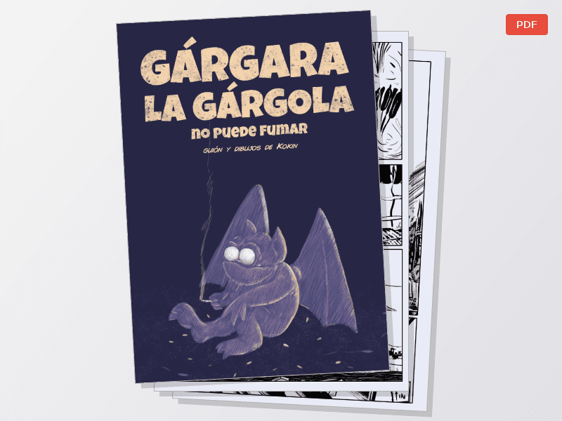 Gargara la gárgola no puede fumar - imagen 1