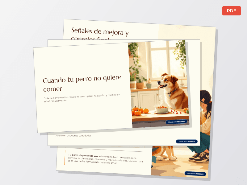 Cuando tu Perro no Quiere Comer — Documentos