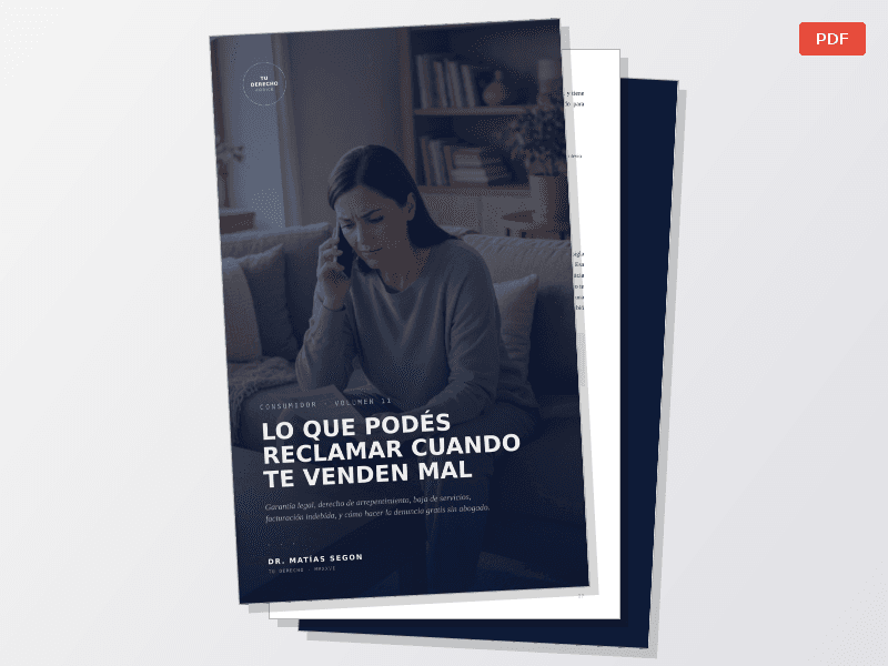 TU DERECHO — Vol. 11 — Lo que podés reclamar cuando te venden mal - imagen 1