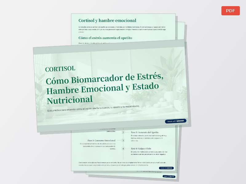 Cómo Biomarcador de Estrés, Hambre Emocional y Estado Nutricional — Documentos