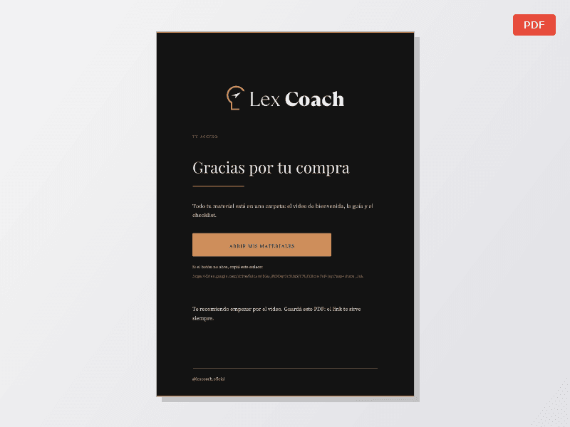 Guía para padres · Lex Coach
