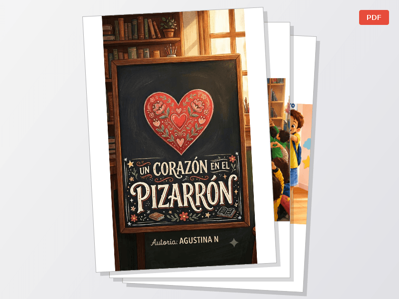 Un corazón en el pizarrón — Documentos