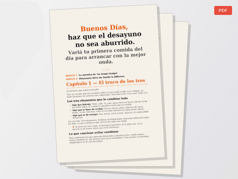 Buenos Días - Haz que el desayuno no sea aburrido - imagen 1