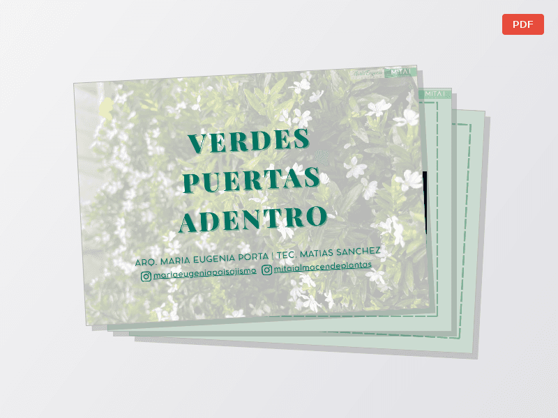 Verde Puertas Adentro - imagen 1