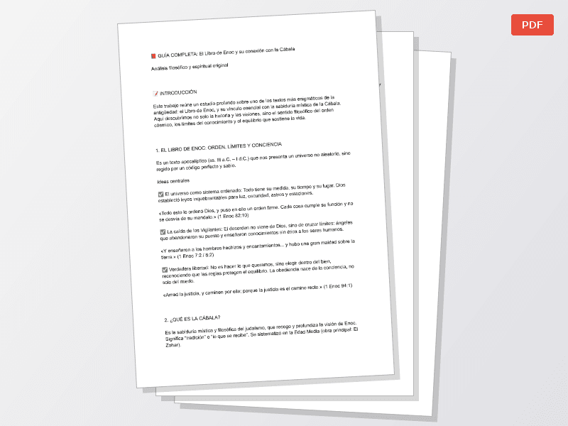 Enoc+Cábala+ interpretación filosófica - imagen 1