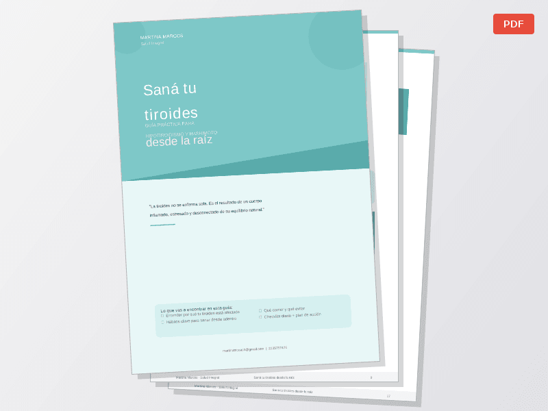 Guía para sanar la tiroides — Documentos