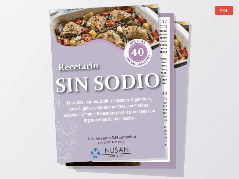 SIN SODIO recetario — Documentos