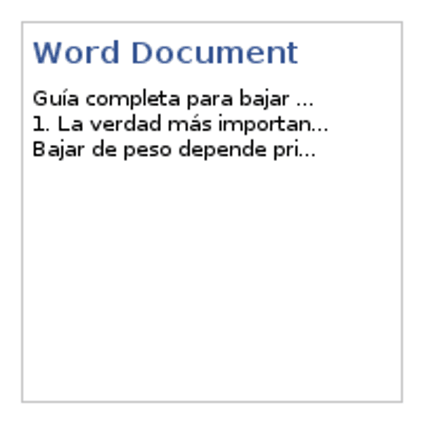 Guía para principiantes que quieran bajar de peso - imagen 1