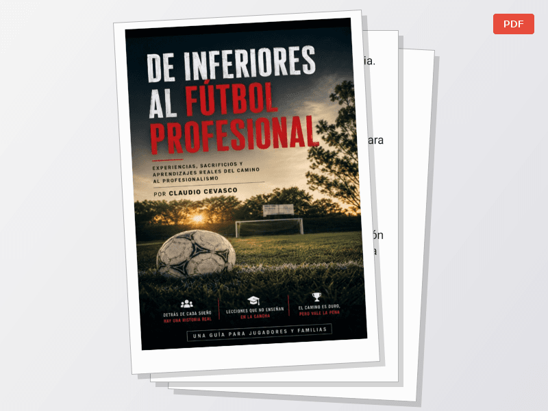 De inferiores al futbol profesional - imagen 1