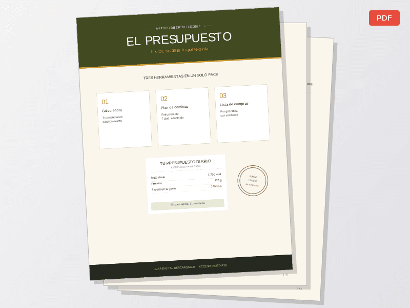 Plan de comidas + calculadora — Documentos
