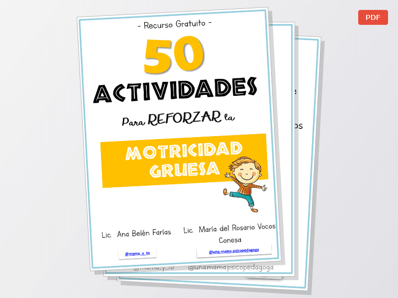 50 actividades para reforzar la motricidad gruesa — Documentos