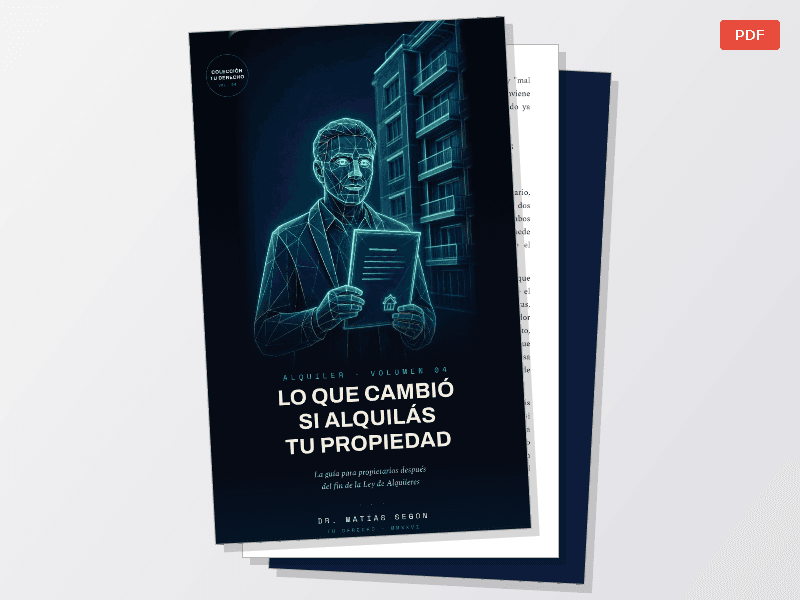 TU DERECHO — Pack Ley de Alquileres Completa (Vol. 03 + 04) - imagen 1