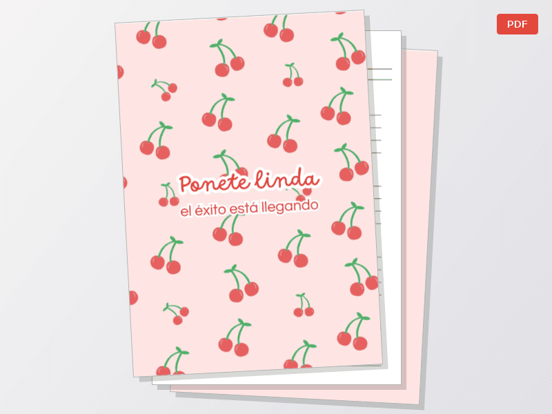 AGENDA CEREZAS - imagen 1